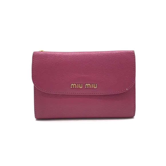 Miu Miu Accessories - MIU MIU Trifold Small Wallet